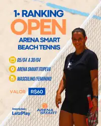 1 Ranking OPEN Arena Smart  Itupeva - Feminino 