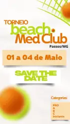 1o open med club beach tênis  - Feminino C