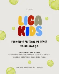 1ª Etapa do TORNEIO INTERNO MERCÊS TÊNIS KIDS 2025 