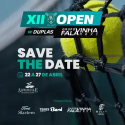 TORNEIO DE TÊNIS: XII OPEN DE DUPLAS | GRUPO FALAVINHA NEXT - Masculino Categoria B