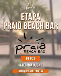 Ranking Mistas Praiô - 3ª Etapa Praiô Beach Bar - Abril - Categoria Mistas C