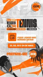 1 CUP GDR De Beach Tennis - SIMPLES MASCULINO C