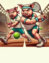 9 Torneio do Porco - Tenis em Duplas - MASCULINO