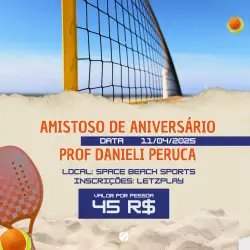 Amistoso Aniversário DP - Dupla Feminina Iniciante