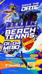 Torneio Mecânica Triângulo e Seikou Sushi de Beach Tênis  - MASCULINO D
