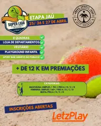 Super Liga Interior - Etapa Arena Sports Jahu Beach Tennis - Jaú - Feminina B
