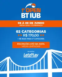 1º OPEN BT IUB - Dupla Masculino B