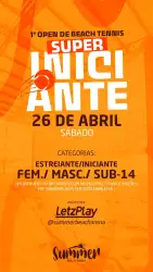 Open Super Iniciante  - Feminina iniciante|D