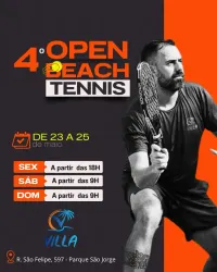 4• Open de Beach Tennis Villa Esportes - Mista D