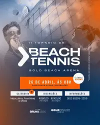 2º Torneio de Beach Tennis - GoldBeach Arena / Team Bruno Lima - MASCULINO D