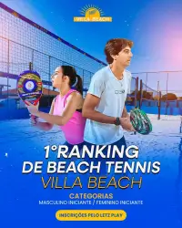 1º Ranking de Beach Tennis Villa Beach (masculino)