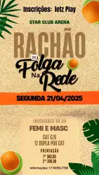 RACHÃO DE FOLGA NA REDE  - FEMININO C/B