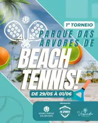 19ª Etapa Circuito FA Sports 2025 - Varanda Beach Tennis (Monte Carmelo - MG) - Dupla Mista D