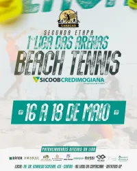 🏖️🎾 1ª Liga das Arenas de Beach Tennis! 🎾🏖️ Batatais SP - 2º ETAPA - Duplas - Feminino Intermediario