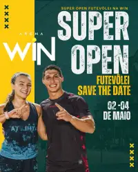 SUPER OPEN DE FUTEVOLEI - ARENA WIN 02 A 04 DE MAIO/2025 - FEMININA LIVRE