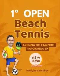 1° Open de Beachtenis Chácara do Fabinho  - Mista D