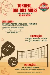 Torneio dia das Mães - Misto