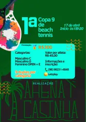 1ª COPA 9 - Femino OPEN + INICIANTE