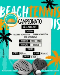 1ª Copa Sport Beach Bar de Beach Tennis - Masculino Profissional
