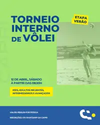 Torneio Interno Vôlei de Praia - Categoria Feminina intermediária
