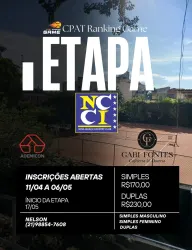 ETAPA NICC 2025 CPAT  - 3a CLASSE FEM SIMPLES