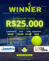 5º OPEN TÊNIS TECNAL/JADPRO - Categoria C - Fem