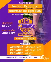 Festival Esportivo Abertura da Liga ZEIQ - Mista Iniciante