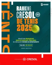 Ranking CRESOL de Tênis Soges - 3ª Classe