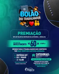 BOLÃO DO TRABALHADOR - Masculino C