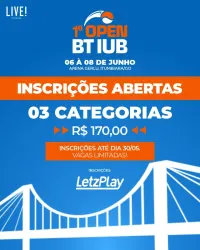 1º OPEN BT IUB