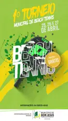 1º torneio municipal de beach tennis  - Masculino iniciante
