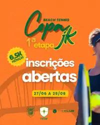 Copa JK de beach Tennis 1ª etapa 2025