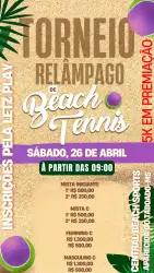 RACHAO  RELÂMPAGO CENTRAL BEACH SPORTS  - MISTA C