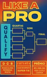 Like a Pro - 1ª Etapa Dodô Restaurante  - Região 1 - MASCULINA B