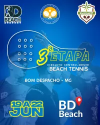 3ª Etapa Circuito Centro-Oeste de Beach Tennis - Masculina C