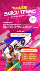 ESPECIAL DIA DAS MÃES ARENA BEACH - DUPLA MASCULINA B
