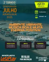 2 torneio de beach tênis Araguaia Aruanã 2025 - Masculino C