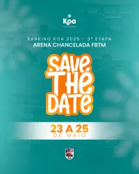 3ª Etapa Circuito Koa de Beach Tennis- 300 Pontos - Dupla Feminino Open