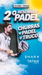 2 Resenha & Padel  - Masculino Livre