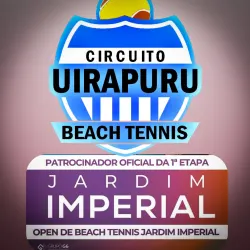JARDIM IMPERIAL OPEN / 1ª ETAPA - CIRCUITO UIRAPURU DE BEACH TENNIS  - MASCULINA B