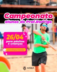 Torneio alunos Prof Rodrigo