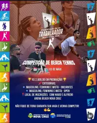 OPEN DO TRABALHADOR NOVA CRUZ - DUPLA MASCULINA OPEN