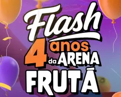 Flash 4 Anos de Arena Frutá - 65+ Masc A/B