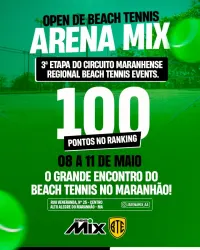 CBTE100 - 3ª Etapa - Open Aren Mix - Alto Alegre do Maranhão - MA - Dupla Masculino D