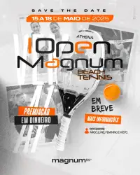 I OPEN MAGNUM Beach Tennis - Mista Iniciante