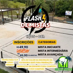 2° FLASH DE MISTAS ARENA PARAÍSO - MISTA INICIANTE (D)