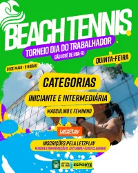 Torneio Dia do Trabalhador  - DUPLA MASCULINA INTERMEDIÁRIA