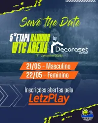 5ª Etapa Ranking WTC Arena - 2025 - Feminino C/D