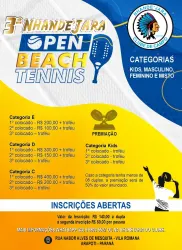  3° NHANDEJARA OPEN DE BEACH TENNIS - ARAPOTI - Misto C