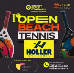 1º Open Beach Tennis Holler Uniformes